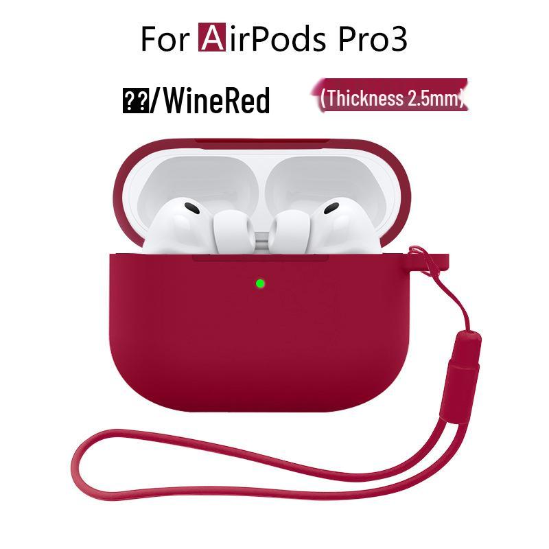 Совместимый с Apple AirPods Pro 3 Силиконовый Защитный Чехол, Чехол для Bluetooth Наушников