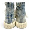 Идеальное состояние BALENCIAGA Высокие кроссовки PARIS HIGH TOP Потертый деним 688756 Б/у