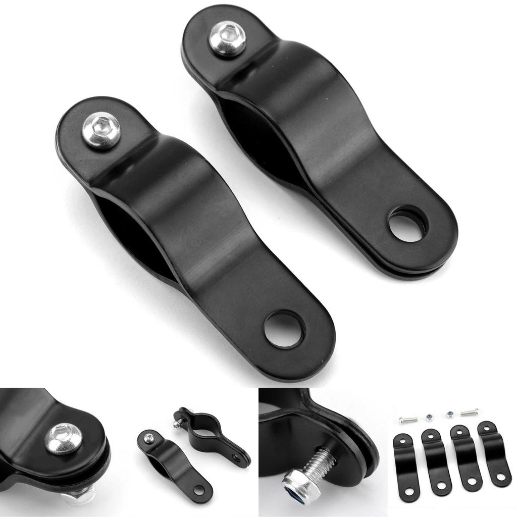 30-35 мм Черный Регулируемый Мотоциклетный Бугель Лайт Крепление для Противотуманной фары Кронштейн Зажим