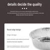 Disposable Heart-Shaped Aluminum Foil Baking Cups with Lids