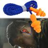 Soft Silicone Ear Plugs Protector Reusable Noise Cancelling Earplugs Soundproof Earmuffs Safe Work Comfortable Corded Earplugs