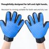 Pet Hair Removal Glove a Pair Double-sided Universal for Cats Dogs Wet Dry Use Brushes Bathes Soft Effortlessly Removes Fur