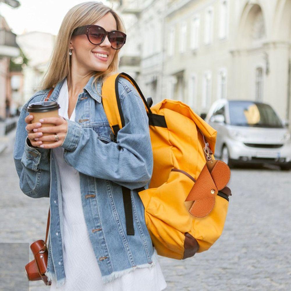 Симпатичные подвесные солнцезащитные очки из искусственной кожи, сумка для хранения очков для чтения, чехол для очков с тиснением личи, портативный держатель для очков для путешествий