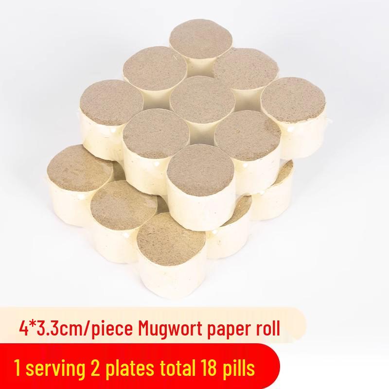 Очень большая толстая мокса-палочка из чистой полы для моксотерапии - Выдержанная полынь, толстая палочка.