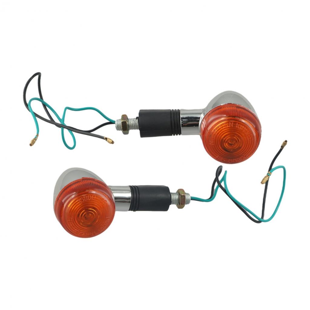 With Electroplating Turn Signal Light Blinker Easy Installation