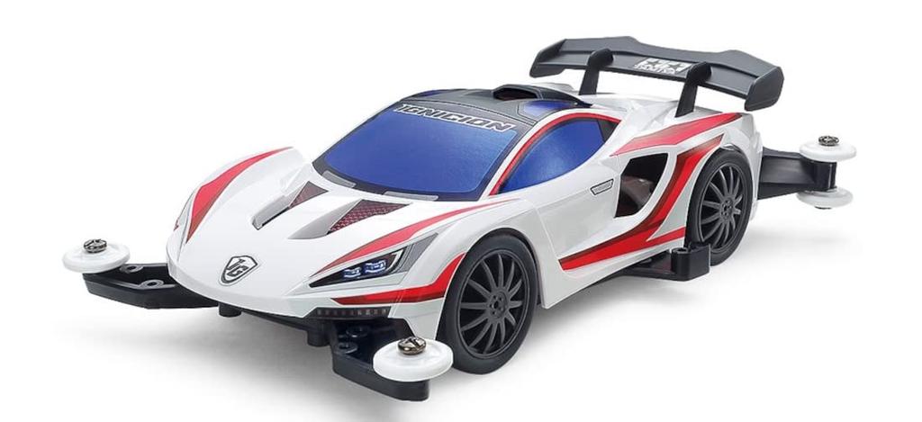 Tamiya Mini 4WD Special Project Oval Home Circuit 3D Lane Change with Rowdy Bull Ignition 95644 & Black/Blue