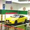 1/32 BMW M4 IM Supercar Модель легкосплавного автомобиля с инерционным механизмом, звуком и светом, детская подарочная коллекция, литая игрушечная модель