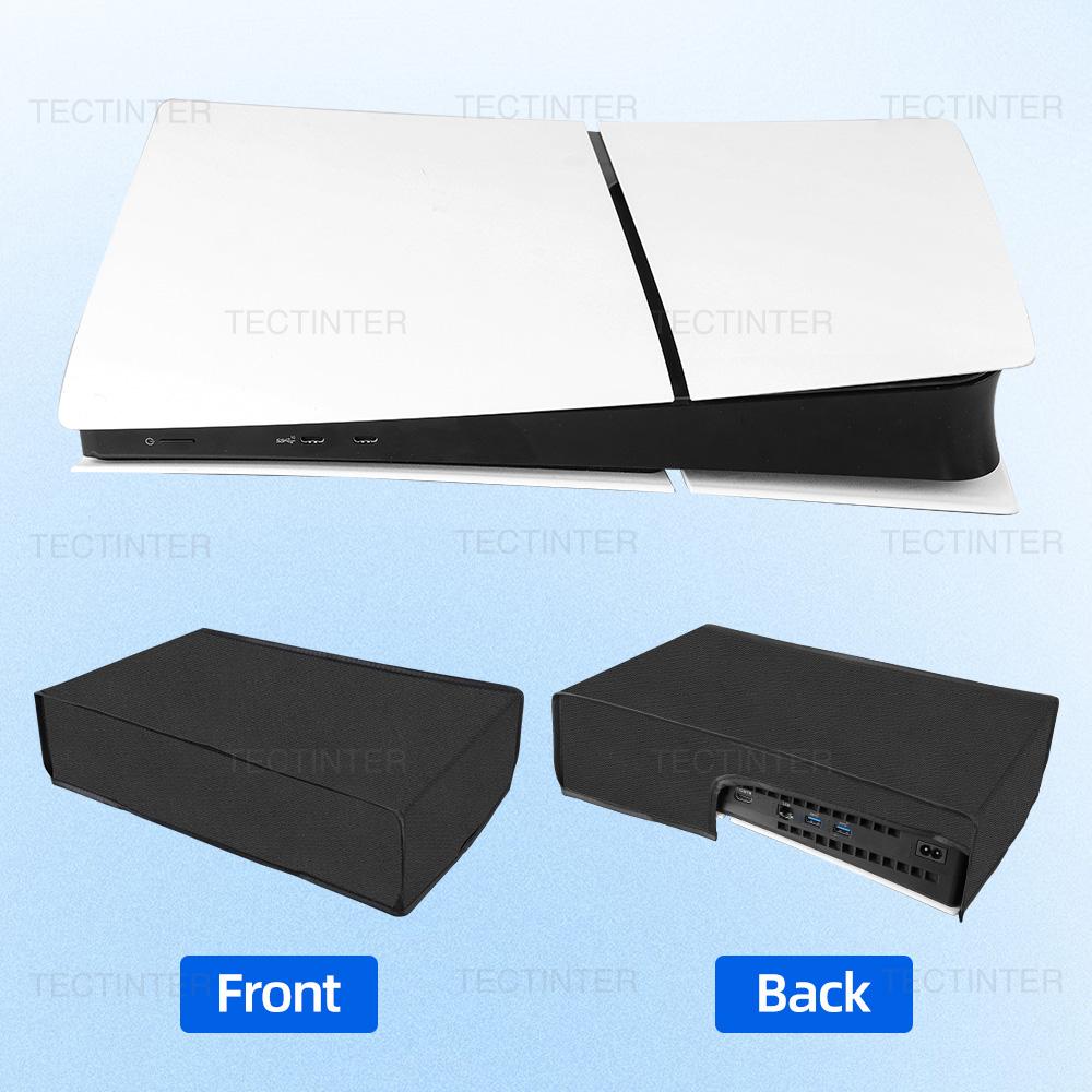 Горизонтальная пылезащитная крышка для консоли PS5/Slim/Pro, Защита от царапин, Вертикальный пылезащитный чехол-рукав для аксессуаров PS5