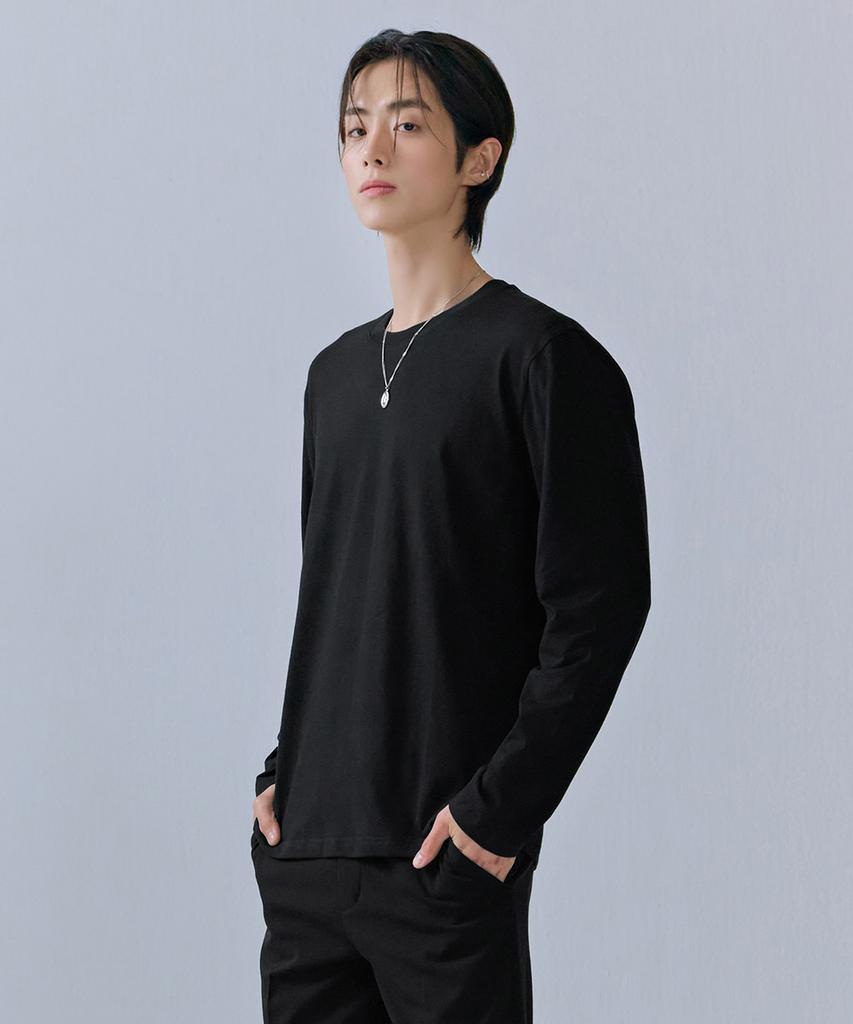 CHASECULT Unisex Basic Daily Long Sleeve T-Shirt-Cezu5101B03