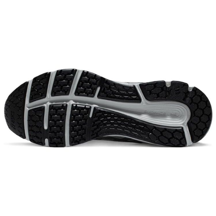 Asics Gel-Pulse 12 Удобные Универсальные Спортивные Ткань Синтетическая Кожа Низкий Верх Тренировочные Кроссовки для Бега Мужские кроссовки Серый 1011B729-021