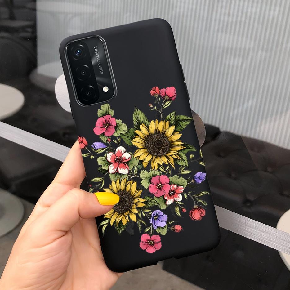 For Oppo A74 4G Case CHP2219 New Fashion Soft Silicone Phone Back Cover For Oppo A74 5G OppoA74 A 74 Cases Fundas Cartoon Bumper