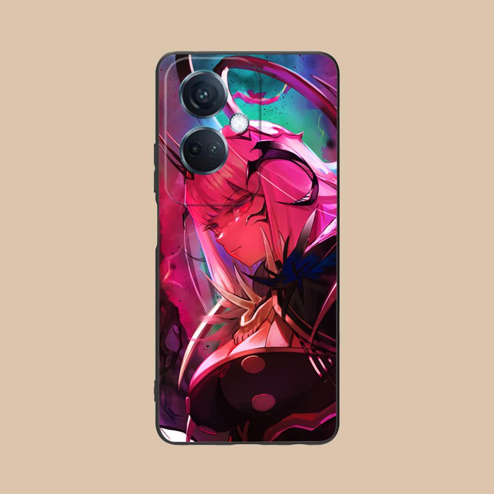 Матовый чехол для мобильного телефона из ТПУ с принтом Holo Mori Calliope для OPPO Reno 14 13 12 11 10 9 8 7 6 5 F T Pro 5G Цветная защитная крышка