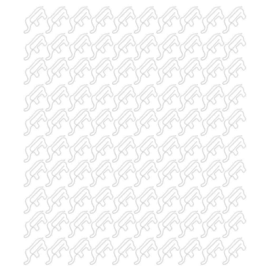 100 шт. скрепок для бумаги, симпатичная форма, нескользящая, цветная, устойчивая к ржавчине, портативная, легкая для карт