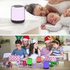 Красочный Bluetooth-динамик, Ночник Bluetooth-аудиоплеер, со слотом для TF-карты, 6 Вт высокой мощности, длительное время работы от батареи