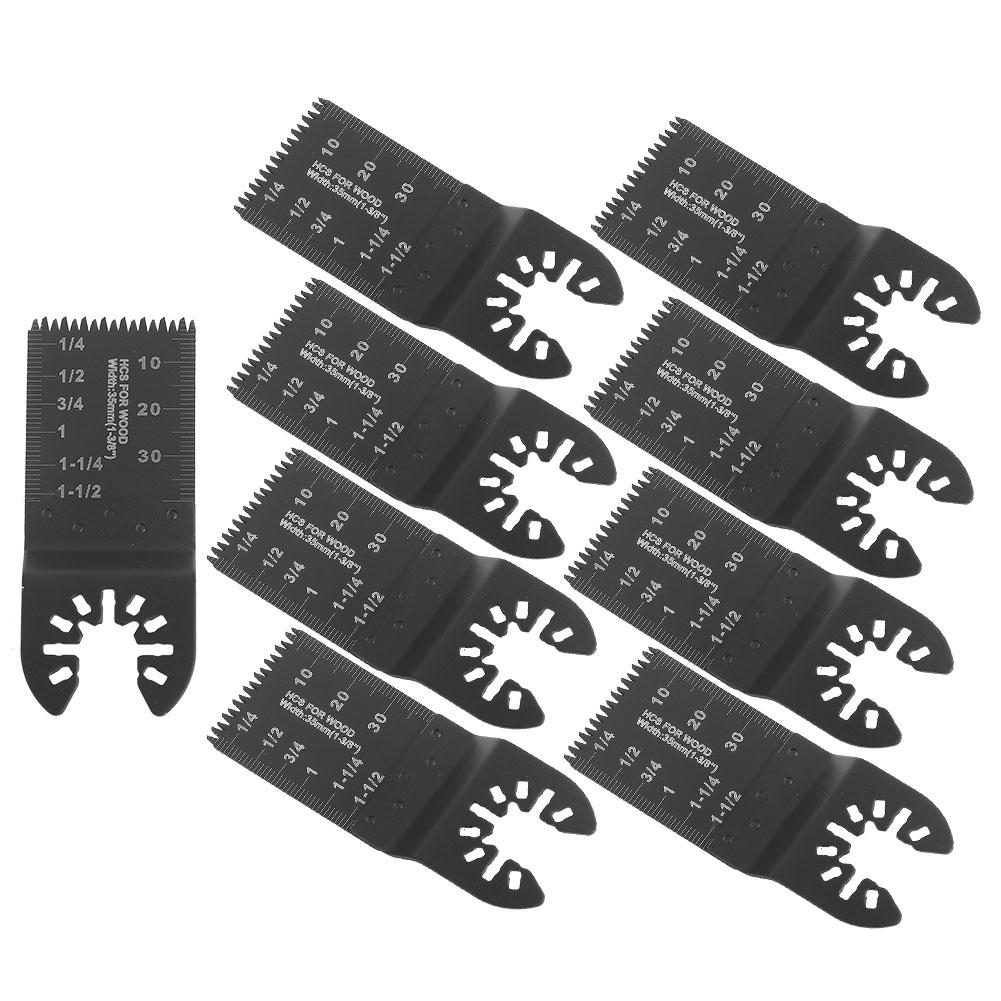 10pcs Oscillating Multi Tool 35mm Saw Blades High Carbon Steel SawbladeCoarse Teeth