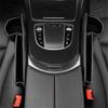 Black PU Leather Right Car Seat Gap Catcher Crevice Filler Storage Box Organizer