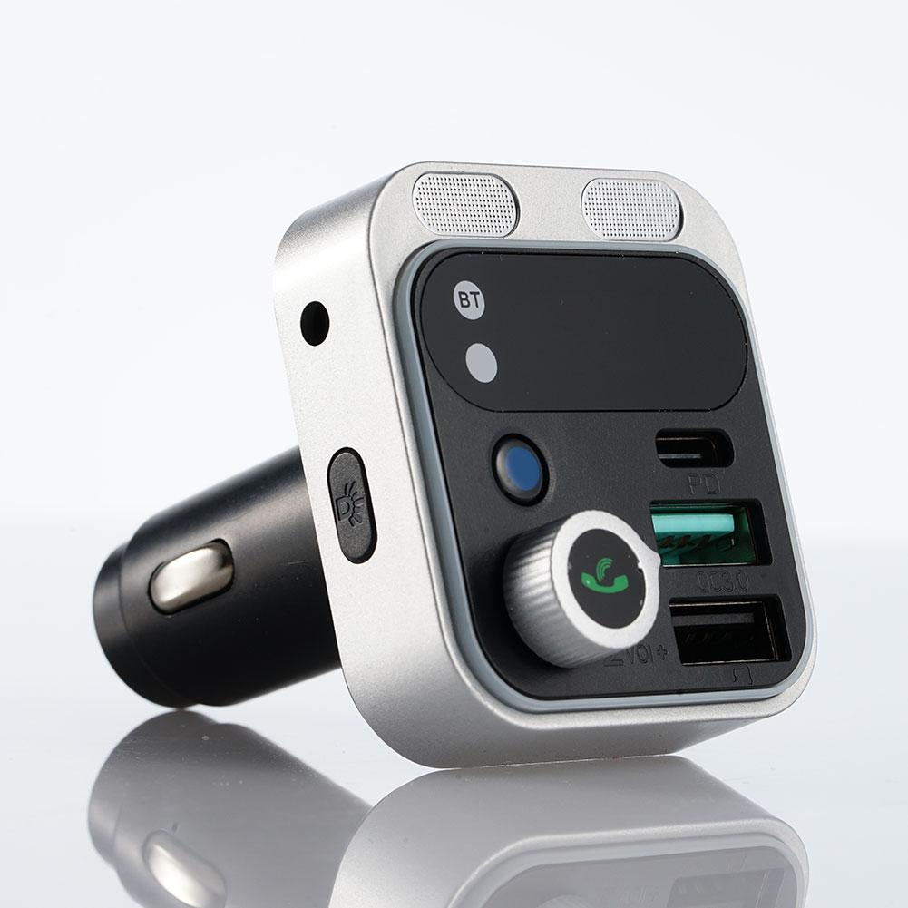 Автомобильный Bluetooth Fm-передатчик, модулятор, адаптер громкой связи, автомобильное зарядное устройство Aux, плеер, комплект USB Dual Mp3, аудио-музыкальные аксессуары