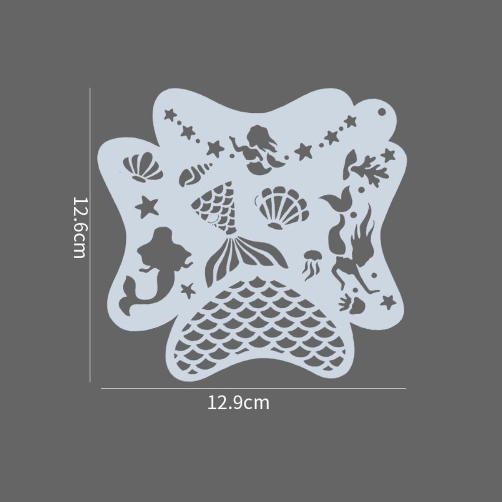 Hollowed DIY Body Art Paint Stencils Copying Stencils Makeup Painting Template  Scrapbooking