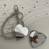Metal with Shaped Mirror Bag Pendant Sweet Cool Trendy Fashion Pendant Bag Charm