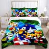 3pcs Sonic the Hedgehog Bedding Set. Soft and Comfortable with No Core Included (1x Duvet Cover + 2x Pillow Covers) yy251010214