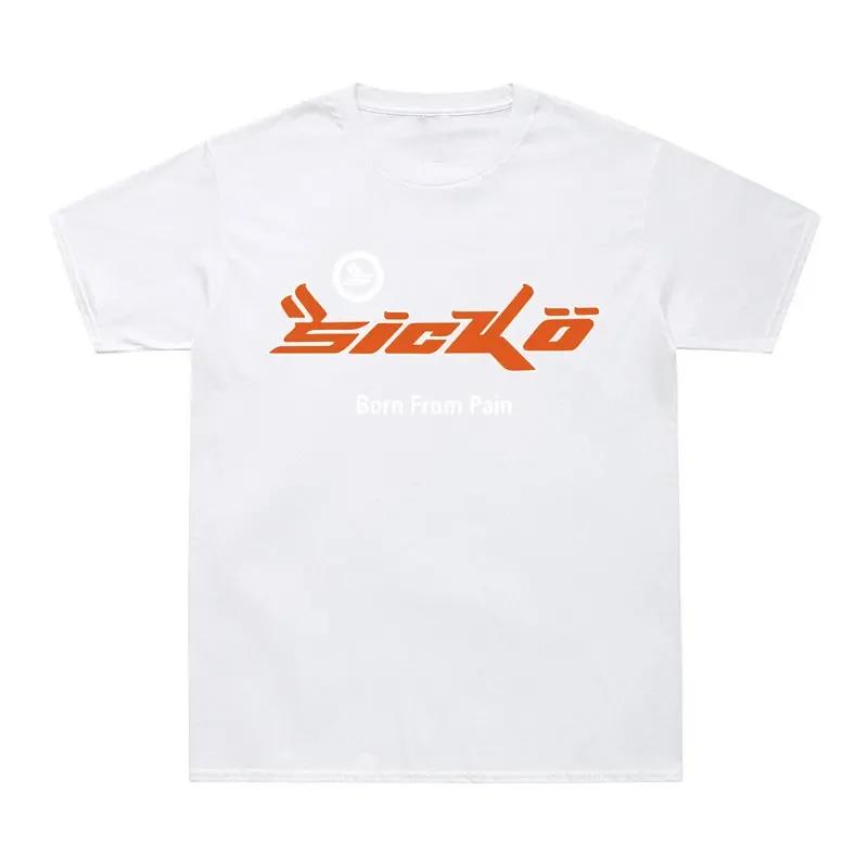 2023 New Arrivals SICKO Born From Pain T Shirt 100% Cotton T-Shirt SICKO Hip Hop Tee Shirt O-Neck Street Wear Kanye West Tops