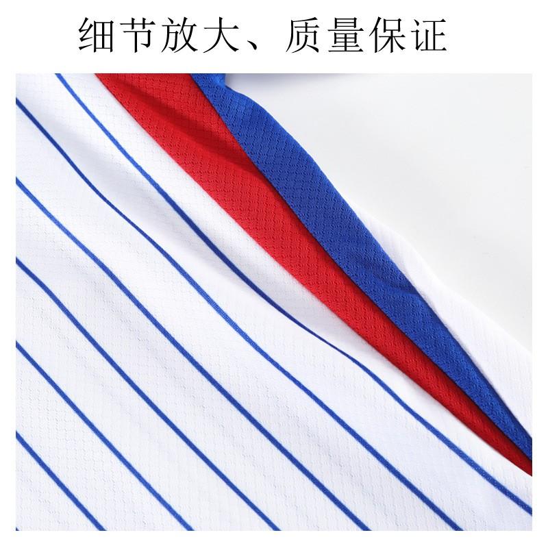 France Euro Cup Away Soccer Jersey Men Women Short Sleeve Football Shirt Mbapp 10 Griezmann 7 Giroud 9