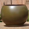 Handcrafted Retro Ceramic Pot for Large Succulents and Plants - Tall Cylinder Design for Bougainvillea, Roses, and Hydrangeas