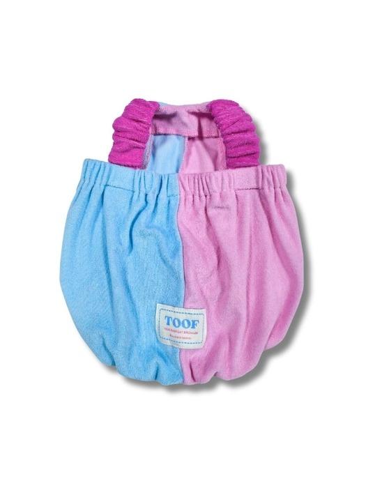 TOOF COLORBLOCK TERRY BALLON TOP