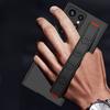 Чехол для мобильного телефона Samsung S23ultra с кронштейном, ультратонкий чехол-браслет с защитой от падений, S23 с мелкими отверстиями