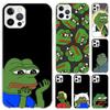 Милые лягушки Вечеринка Грустный P-Pepe Чехол для телефона для Iphone 17 Air 16 15 Plus 14 13 Mini 12 11 Pro Max 16E 7 8 SE 2020 Мягкий Funda Принт Sh