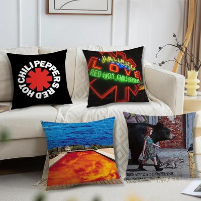 R-Red Hot C-Chili Peppers Californication Наволочка для Подушки Гостиная Диванная Подушка Чехол Подходит для Дома Спальни Комнаты Декор