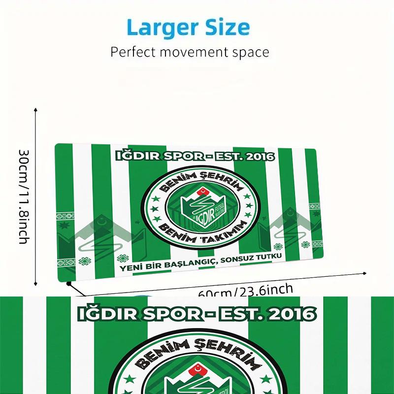 Iğdır FK duvar kağıdı Color Mouse Pad Large Gaming Table Cushion Non-slip Laptop Tablet Big Mousepad XXL Mat Mini PC Playmat With Lock edge