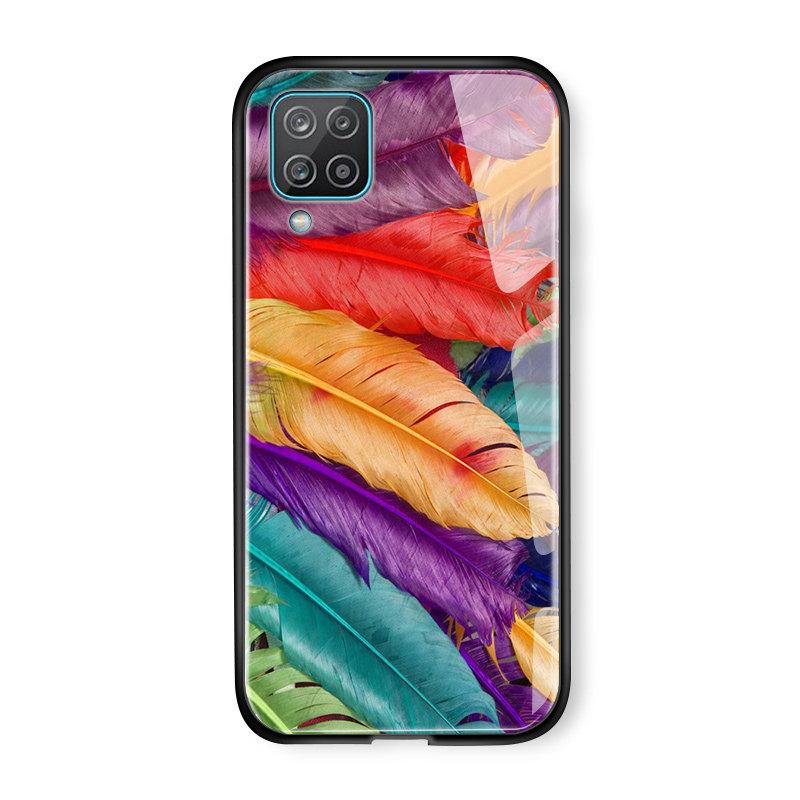 Для Samsung A15 A35 A55 A73 S24 Xiaomi 13T 12T 11T Redmi Note 13 Pro 12 11 Pro 12S iPhone 16 модный чехол из закаленного стекла Aurora Galaxy Space Starry