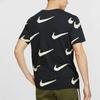 Nike Спортивная одежда Футболка с коротким рукавом с логотипом Мужские топы Черные BQ0634-010