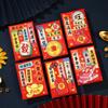 6pcs Chinese Style 2025 Snake Year Red Envelopes Blessing Money Packet  Spring Festival Supplies