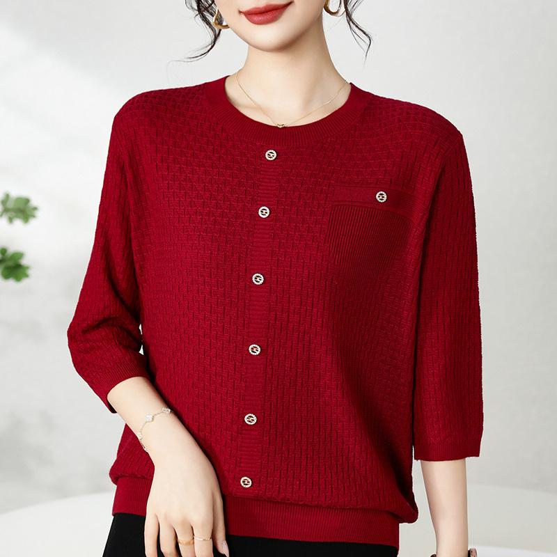 QingHe Cashmere Женский свитер из 30% кашемира - Мягкий и теплый пуловер из смесовой шерсти