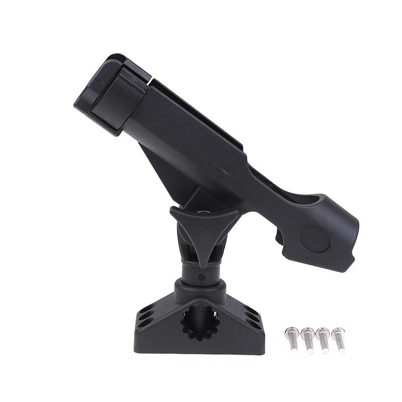 Регулируемая стойка для держателя удочки для рыбацкой лодки, вращающийся на 360 градусов держатель для удочки для каяка