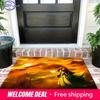 Pokemon Lilligant Sunset Print Non-Slip Doormat, Absorbent Floor Mat for Home Decor