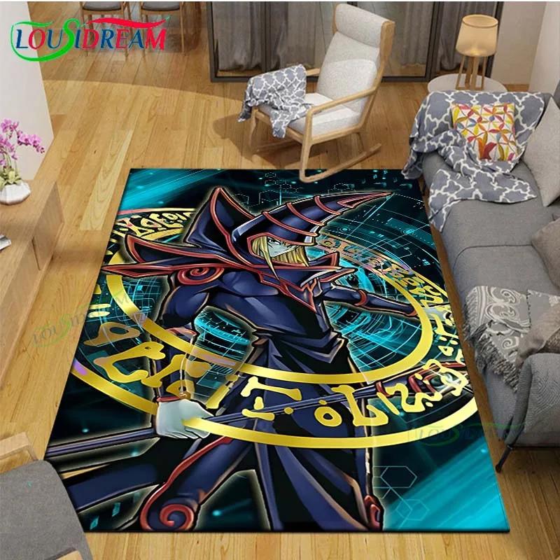 3D Famous Card Games Y-Yu-Gi-Oh  Carpet for Living Room Home Sofa Decoration,Children Game Decor Floor Mat Yoga Mat Large Carpet