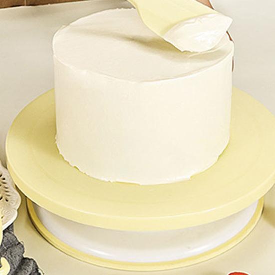 Cake Stand 11 Inch Rotating Cake Turntable Smooth 360 Degree Rotation Cake Decoration