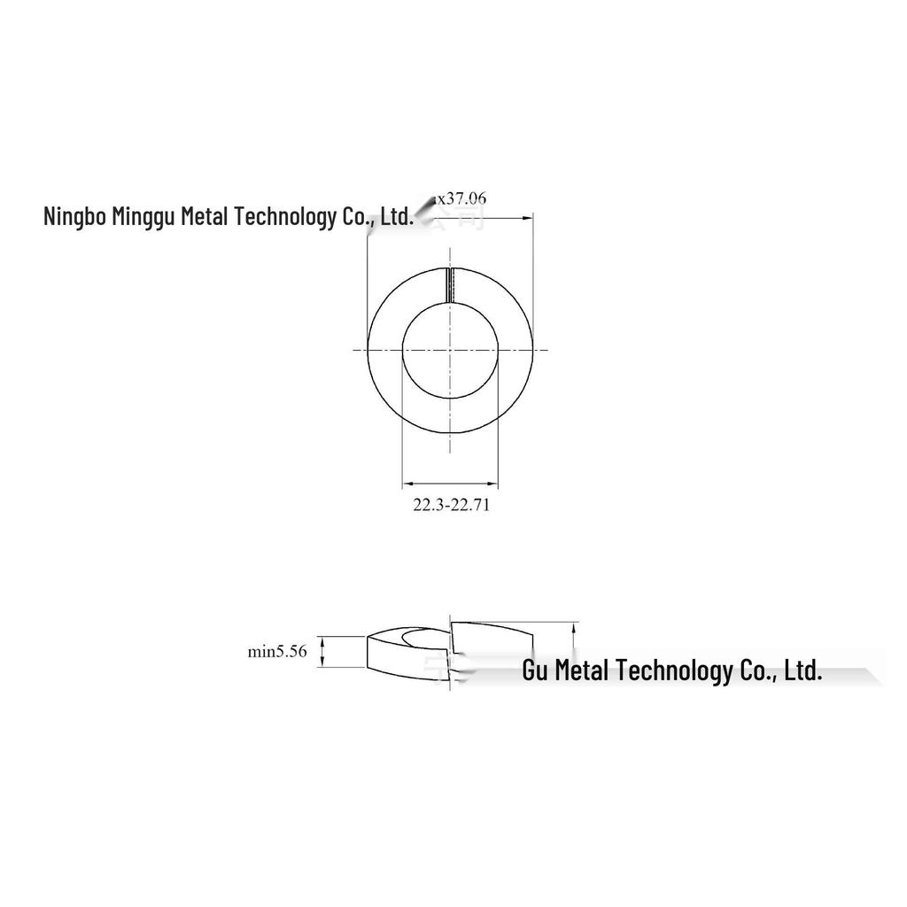 8x10x1/4~1-1/2" Оцинкованные Черненые Пружинные Шайбы Гровера, Высокопрочные, Противооткручивающиеся, Стандарты США и Великобритании