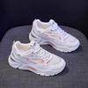 New Breathable Mesh Shoes for Women Korean Version Versatile White Shoes Thick Soled Sports Shoes Casual Dad Shoes