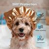 Comfortable Cat Bath Shower Cap Waterproof Dog Bathing Hat Soft Pet Bathing Ear Cover  Pet Grooming