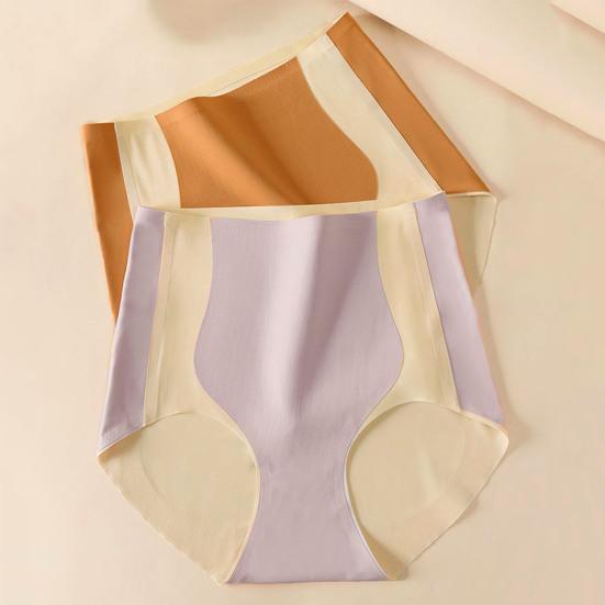 Женские трусы с высокой талией и контролем живота, бесшовные компрессионные, но подтягивающие, для похудения, отличная эластичность, соответствующий цвету, антисептические женские трусы, трусики