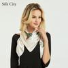 High-quality Luxurious Silk Scarves Headband Scarfs Neck Scarf For Women Chain Silk Scarf Women's Decorative Shawl