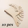 5/10 шт. детская деревянная вешалка для одежды DIY творческое украшение комнаты детская одежда сушилка для хранения детский органайзер вешалка для одежды