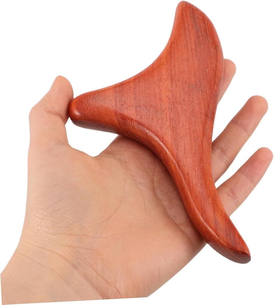Natural Wooden Gua Sha Massage Tool from Thailand