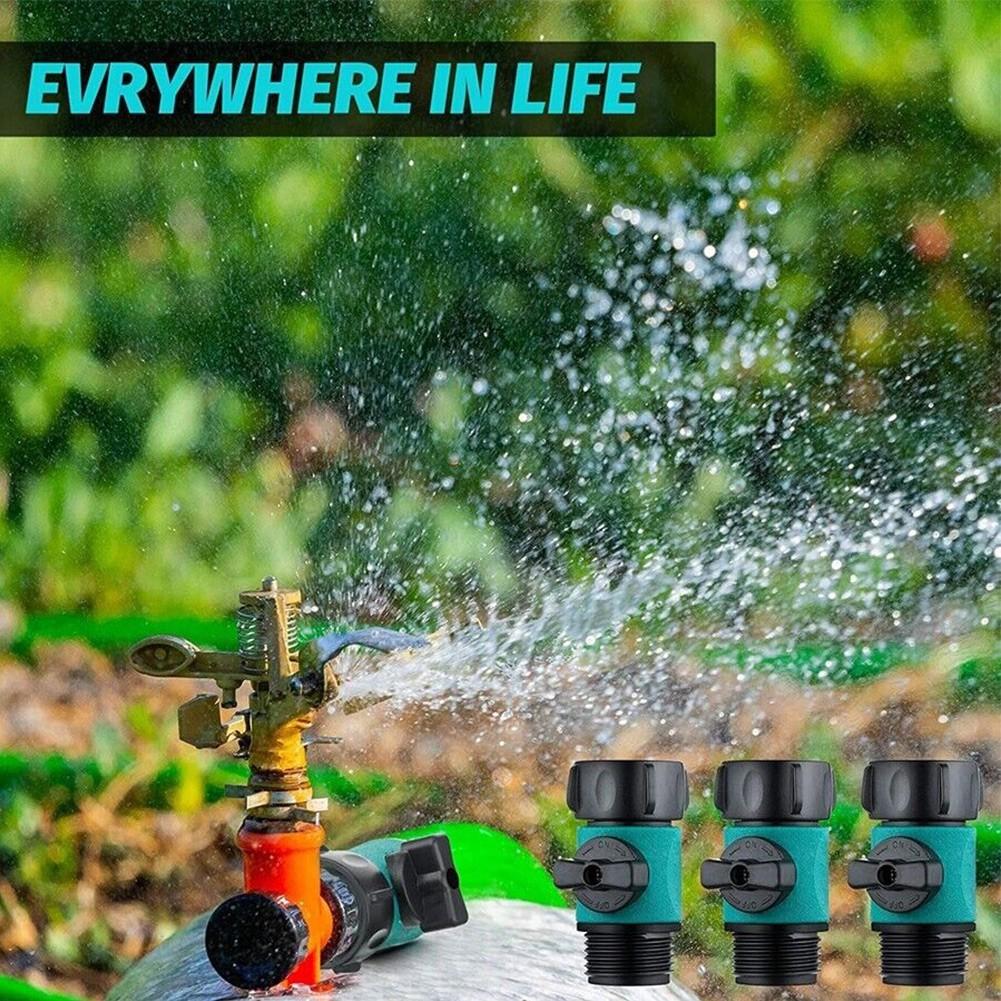 Соединитель шланга, запорный клапан водяного шланга 3/4 дюйма, 4 шт.