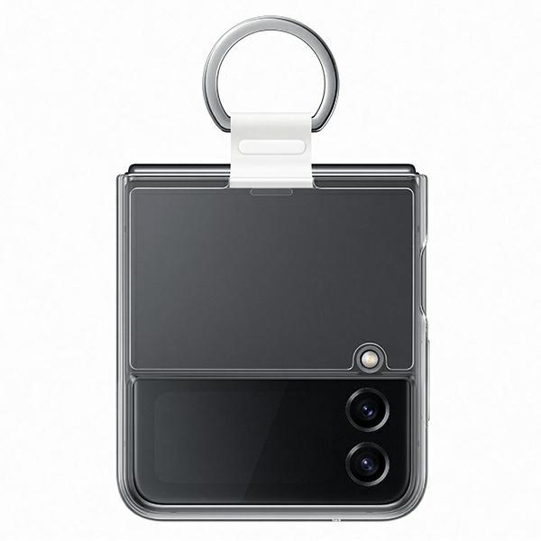 Etui do Samsung Galaxy Z Flip 4 Clear Cover Ring Przezroczyste