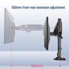 NB Height-Adjustable Monitor Stand with Telescopic, Rotating Arm - H100